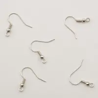 Vaessen creative Oorhanger 25mm x144 zilver