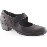 Durea 5679 wijdte E Bandschoenen | Maat 5.5 Dames Zwart