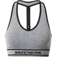 SKECHERS Seamless Sports Sports Bras Grijs M