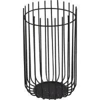 Point-Virgule Wire - Kaarshouder - Metaal - Zwart - Ø 10.2cm