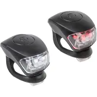 M-Wave Verlichtingsset Led Zwart 2 Stuks