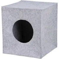 Trixie kattenmand iglo anton grijs - 37x33x33 cm
