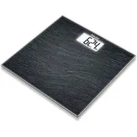 Beurer 75636 Personenwaage GS 203 Slate schwarz für max. 150,0 kg