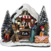 Luville Kerstfiguur Skicafe