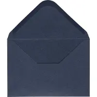 Packlinq Enveloppen, afmeting envelop 11,5x16 cm, 110 gr, blauw, 10 stuk/ 1 doos
