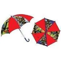Teenage Mutant Ninja Turtles paraplu - rood - Ninja Turtles kinderparaplu - 65 cm.