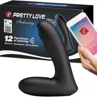 Pretty Love Pulserende Prostaat Vibrator met App-bediening - Archenemy - Ook voor g-spot stimulatie - Prostaat Vibrator - Anaal Vibrator - Anaal Toy - Vibrator - Seksspeeltjes - Sex Toys
