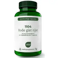 Aov 2x 1104 Rode Gist Rijstextract 90 Vegacapsules