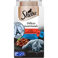 Sheba - Délices Gourmands Rund - 6x50g (300g)