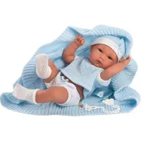 Llorens Babypop Bimbo Toquilla Celeste 35 Cm