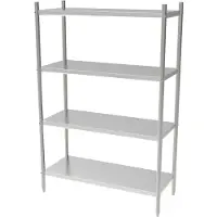 CombiSteel Stelling demontabel Combisteel, 100 x 40 x 180 cm (h)
