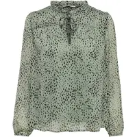 ONLY Blouse Onlditsy L/s Blouse Wvn Noos 15229700 Seagrass Dames Maat - XS