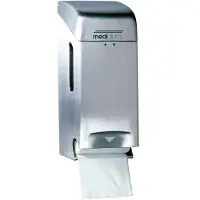 Mediclinics Toiletroldispenser afsluitbaar voor 2 rollen