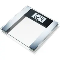 Beurer Glas weegschaal met impedantiemeter BG17 - Capaciteit 150 kg - Volwassen - Elektronisch