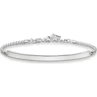 Thomas Sabo Armband 925 sterling zilver Zilver 17 Zilver 32004345