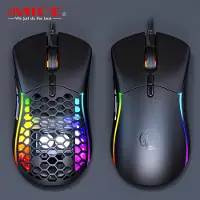 Dolphix Game muis met extra honinggraad cover - 7 knoppen - RGB verlichting - Instelbare DPI - 32KB werkgeheugen