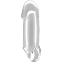 SONO No.37 - Verlengende Penis Sleeve - Transparant