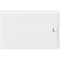 Bally Rechthoekige Douchebak 120x80x4cm Acryl Wit