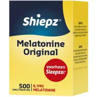 Shiepz 2x Melatonine 0.1 Mg Original 500 Tabletten