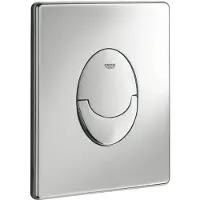 GROHE Rapid SL bedieningsplaat dual flush verticaal Chroom