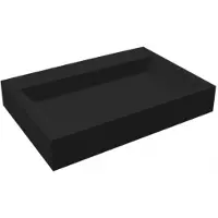 Best design Nero Opera solid surface wastafel 60x42x10cm