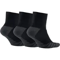 Nike Sokken (x3) Everyday Max Cushion Quarter Zwart Unisex || Maat: 34-38