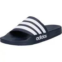 Adidas Muiltjes 'Adilette' donkerblauw / wit