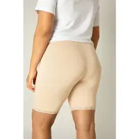 Base Level Curvy basis korte legging Ava nude female | Maat: 58/60