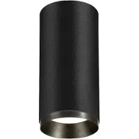 SLV Opbouwspot Numinos M cilinder zwart 3000K - 36gr