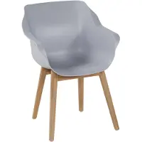 Hartman | Tuinstoel Sophie met Armleuningen Teak | Misty Grey