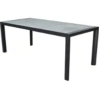 AVH-Collectie Dexter dining tuintafel 194x90xH74,5 cm antraciet