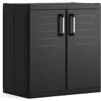 Keter Detroit XL - Lage Kast - 2 planken - 89x54x93cm - Zwart