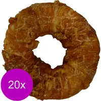 Timo Runder Kauwdonut - Hondensnacks - 20 x Kip 7 cm 70 g 1 stuk