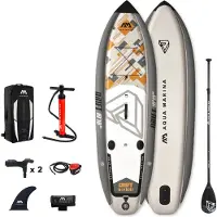 Aqua Marina Drift 330: Opblaasbaar stand-up paddleboard (SUP/ISUP) voor surfen, vissen en recreatie
