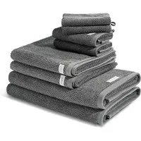 Ross Sonstiges 2 X washandjes 2 X gasten- 2 X douche- 2 X handdoek - in set Selection - Organic Cotton