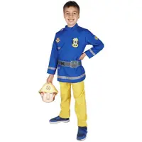 Palomies Sami Ciao Srl. Brandweerman Kostuum - Il Pompière - Ciao Srl. - 5-7 jaar (110-122) - Verkleedkleren