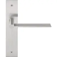 Formani Mathieu Bruls EDGY EGP236SFC deurkruk ongeveerd op schild blind - mat RVS