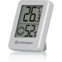 Bresser Weerstation - ClimaTemp Hygro Indicator - Set van 3 - Checkt Binnenklimaat - Wit