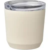 Kinto To Go Tumbler 240ml - wit - rvs thermosbeker - koffiecup - herbruikbaar - koffiebeker