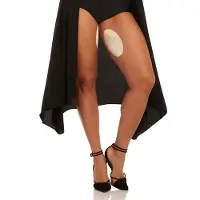 Magic bodyfashion Plakstrips in effen design in een set van 5 stuks