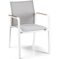 Suns Tutti dining tuinstoel aluminium/textilen 2 stuks