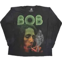 Ginza.se Bob Marley - Smoke Gradient Longsleeve shirt - L - Zwart