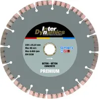 Inter Dynamics Diamantzaag Beton Premium | 125 x 22,23 mm - 310125