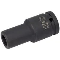 Hikoki Krachtdop voor bouten met buitenzeskant 3/4" extra lang, lengte 90 mm, afm. 36 mm - 751959