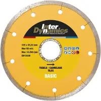 Inter Dynamics Diamantzaag Tegels Basic 230x22,2mm - 630230