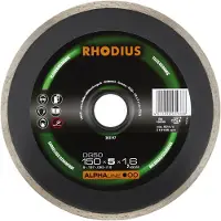 Rhodius 303197 Diamanten doorslijpschijf 150 mm 1 stuk(s) Tegels, Keramiek