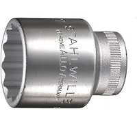 Stahlwille 50 A 3/8 03410024 Dubbel zeskant Dopsleutelinzetstuk 3/8 1/2 (12.5 mm)