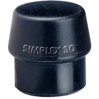 HALDER SIMPLEX 3202.080 Reservekop Middelhard 430 g 90 mm 1 stuk(s)