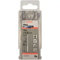 Bosch Metaalboren HSS-G, Standard 5,8 x 57 x 83 mm 10st - 2608595065