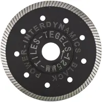 Inter Dynamics Diamantzaag Black Power Standard 115mm - 304115